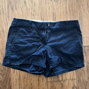 J. Crew navy blue cotton shorts 4